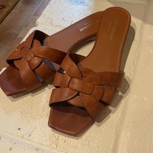 Saint Laurent flat sandals